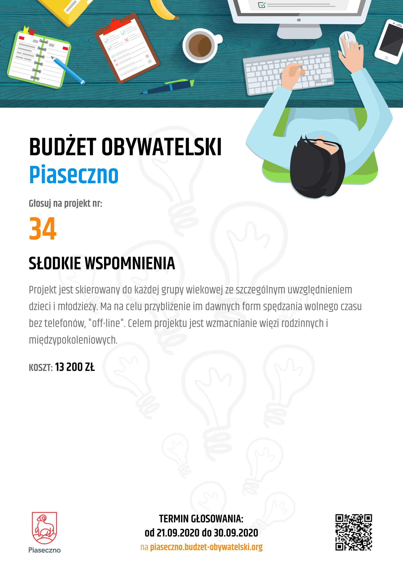 Budżet Obywatelski Piaseczno 34 Słodkie Wspomnienia