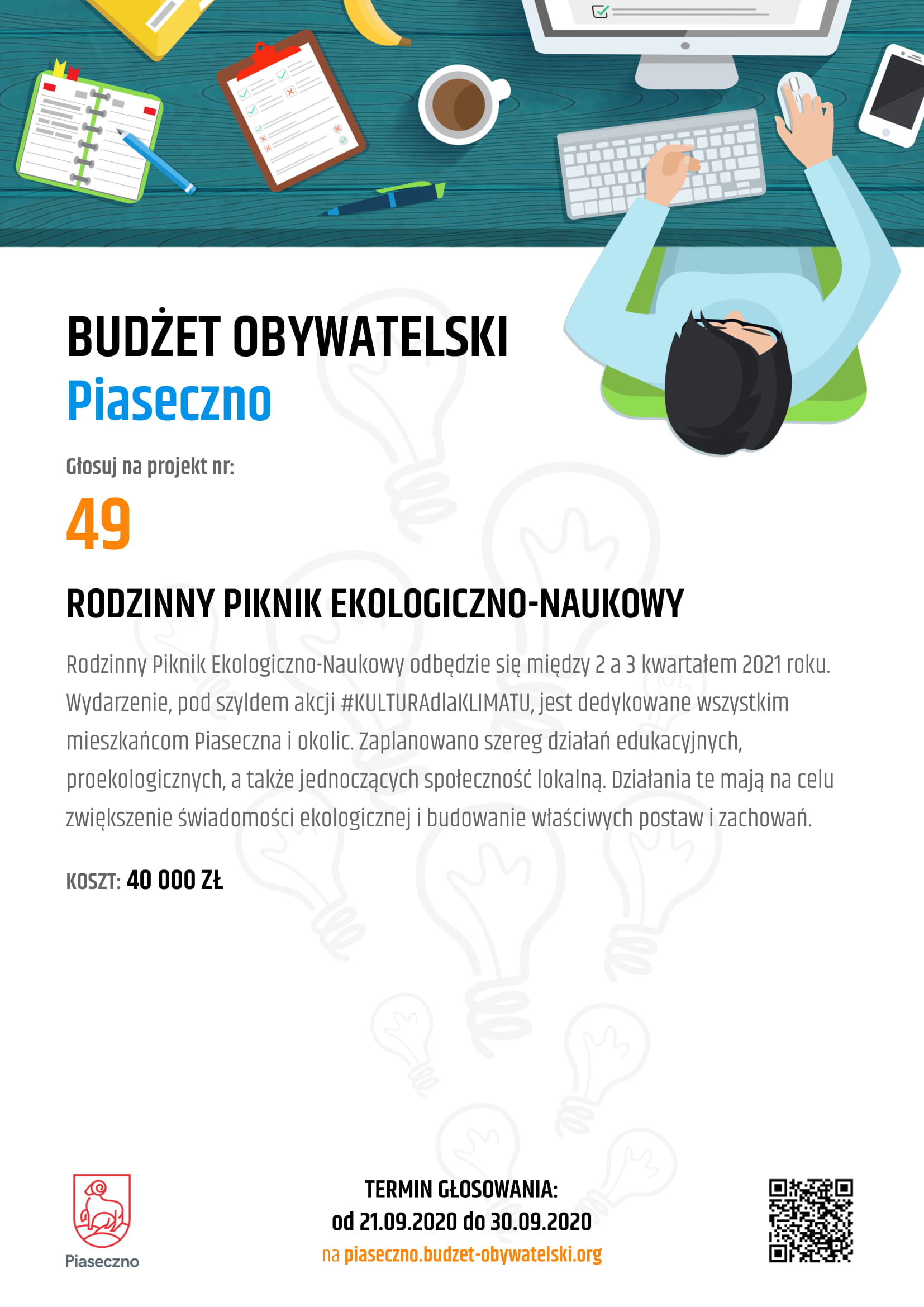 Budżet Obywatelski Piaseczno 49 Rodzinny Piknik Ekologiczno Naukowy