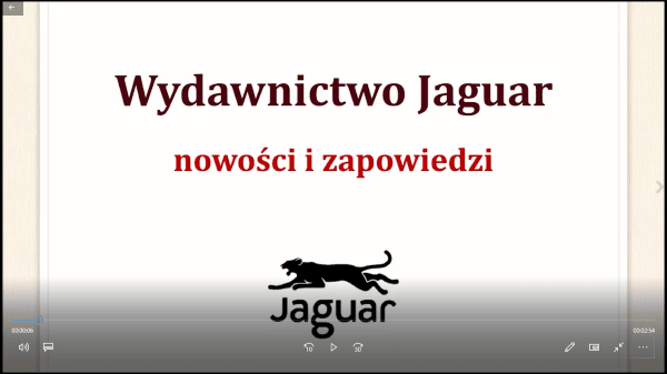 Klatka z filmu - Wydawnictwo Jaguar - nowości i zapowiedzi