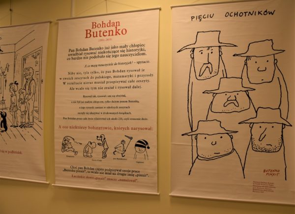 Wystawa Mistrzowie Ilustracji w Bibliotece Publicznej w Piasecznie