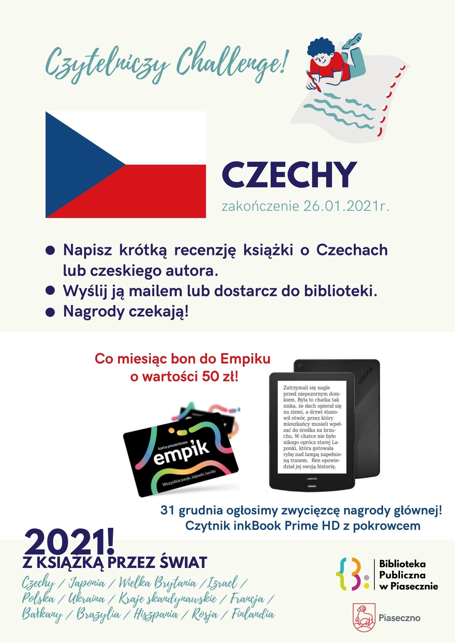Czyteniczy Challenge Czechy 2021