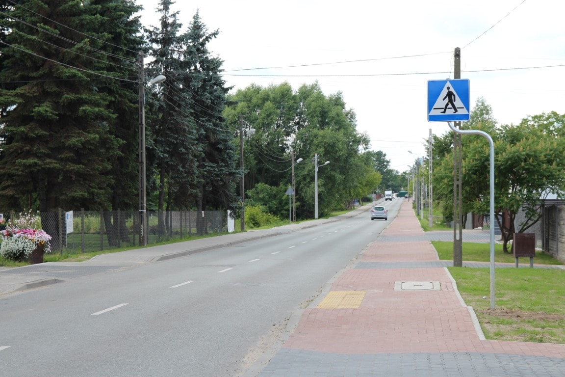 Ulica Julianowska po remoncie czerwiec 2015