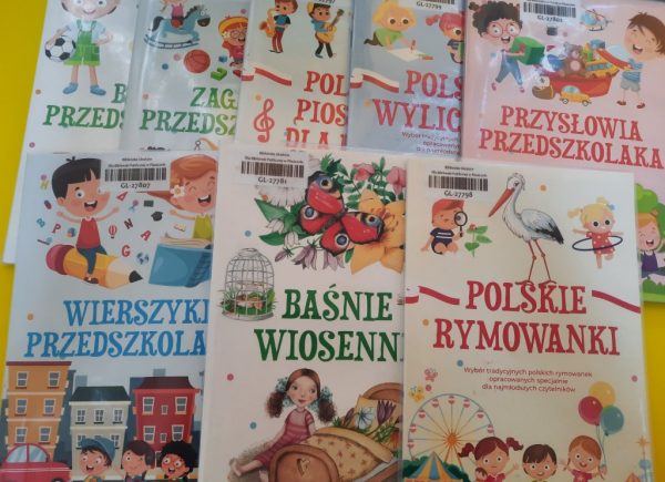 Propozycje książek dla dzieci filia w Głoskowie