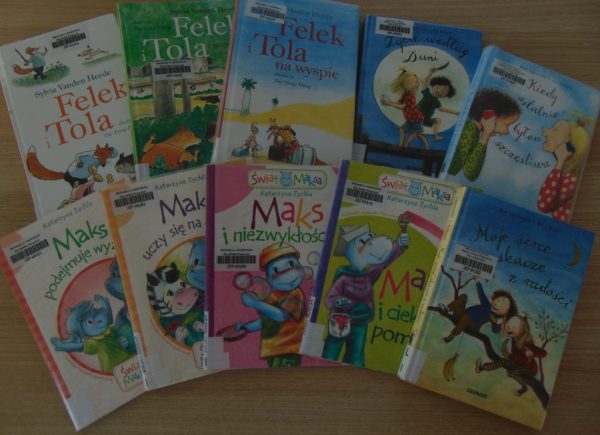 Propozycje książek dla dzieci filia w Józefosławiu