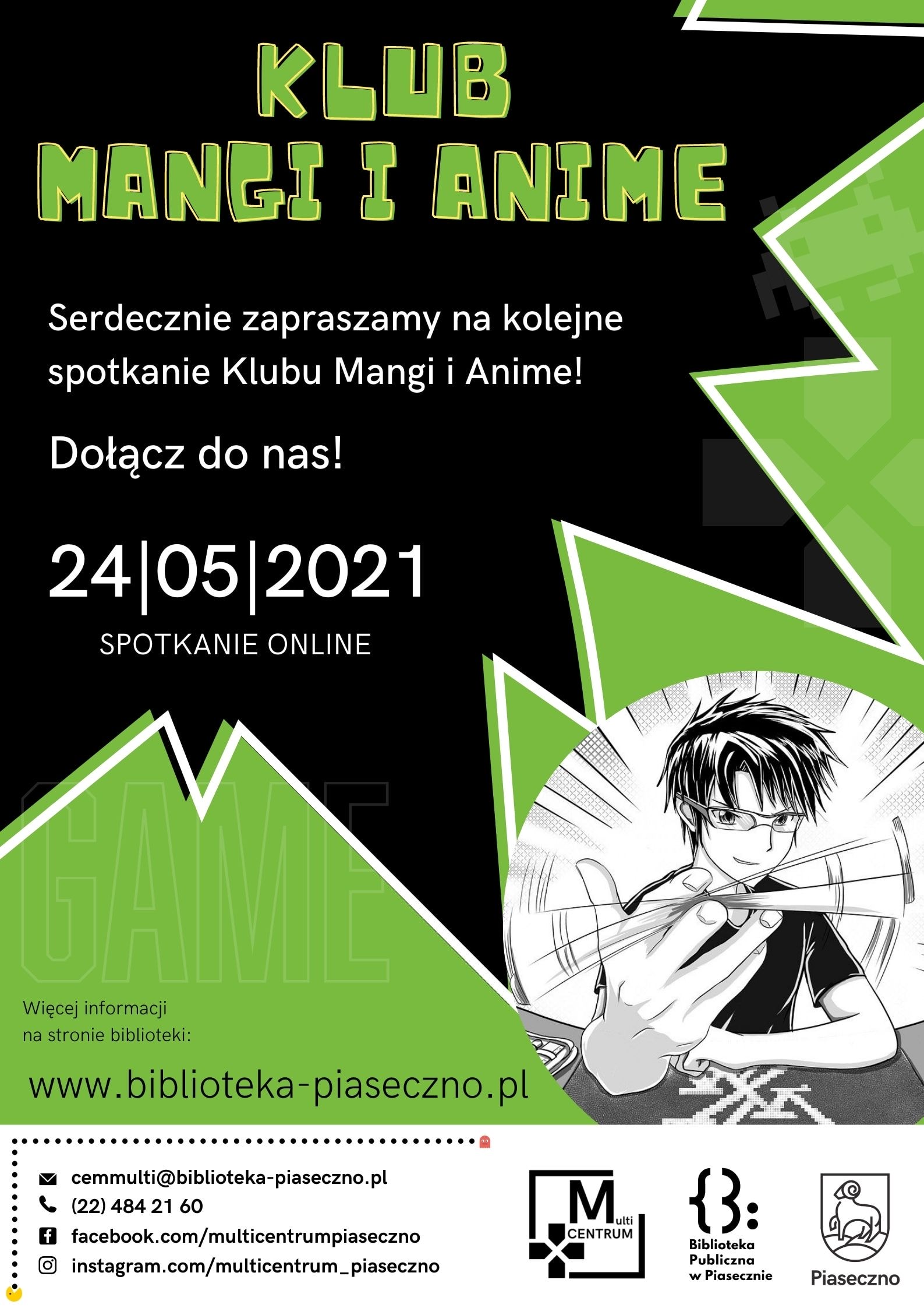 Plakat-Klub-Mangi-i-Anime