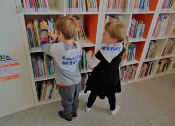 Wizyta przedszkolaków w bibliotece