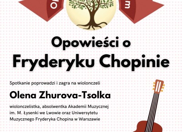 Plakat - “Opowieści o Fryderyku Chopinie”