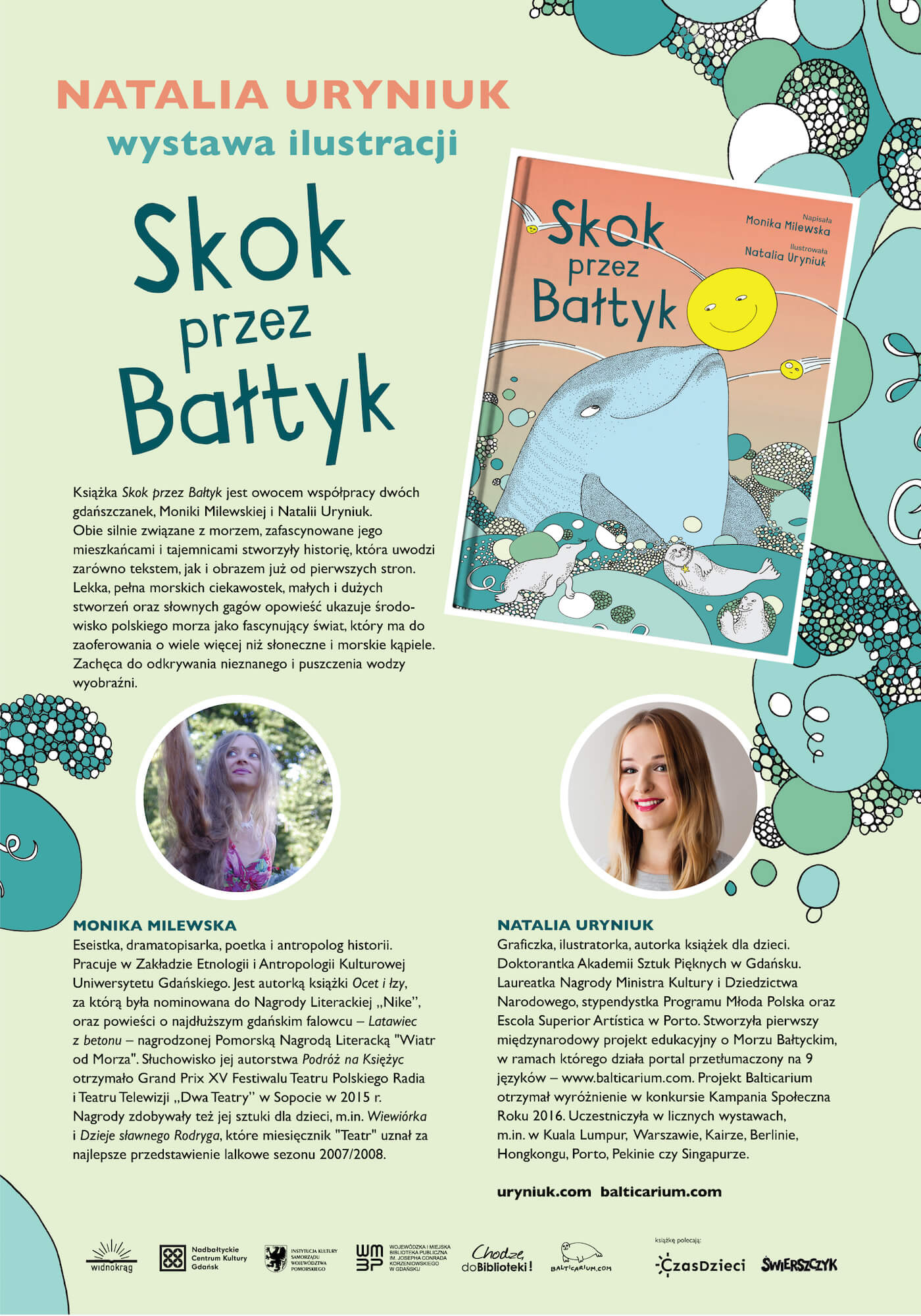 Wystawa "Skok na Bałtyk" - plansza informacyjna 