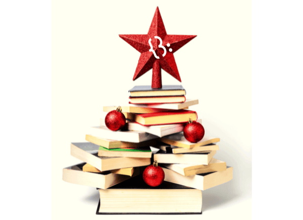 Życzenia Świąteczne - choinka z książek