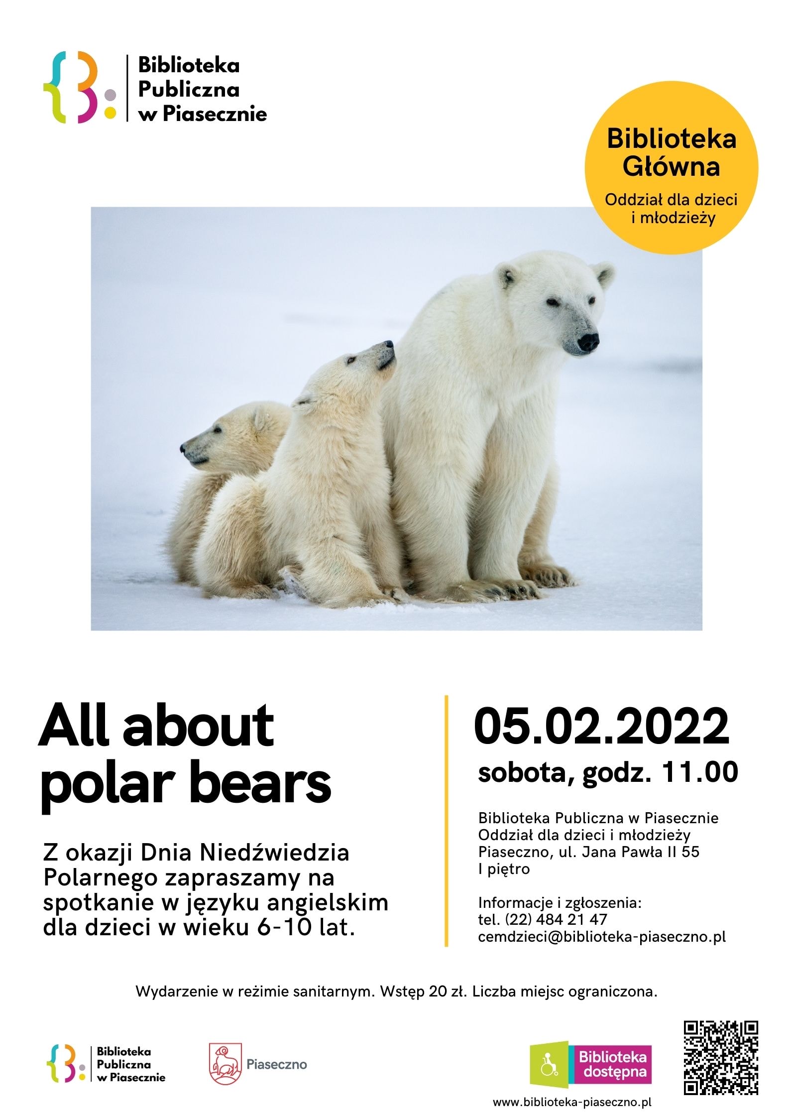 All about polar bears - warsztaty w języku angielskim