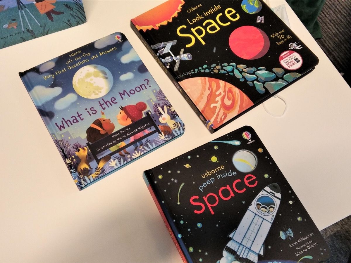 Książeczki w języku angielskim o kosmosie