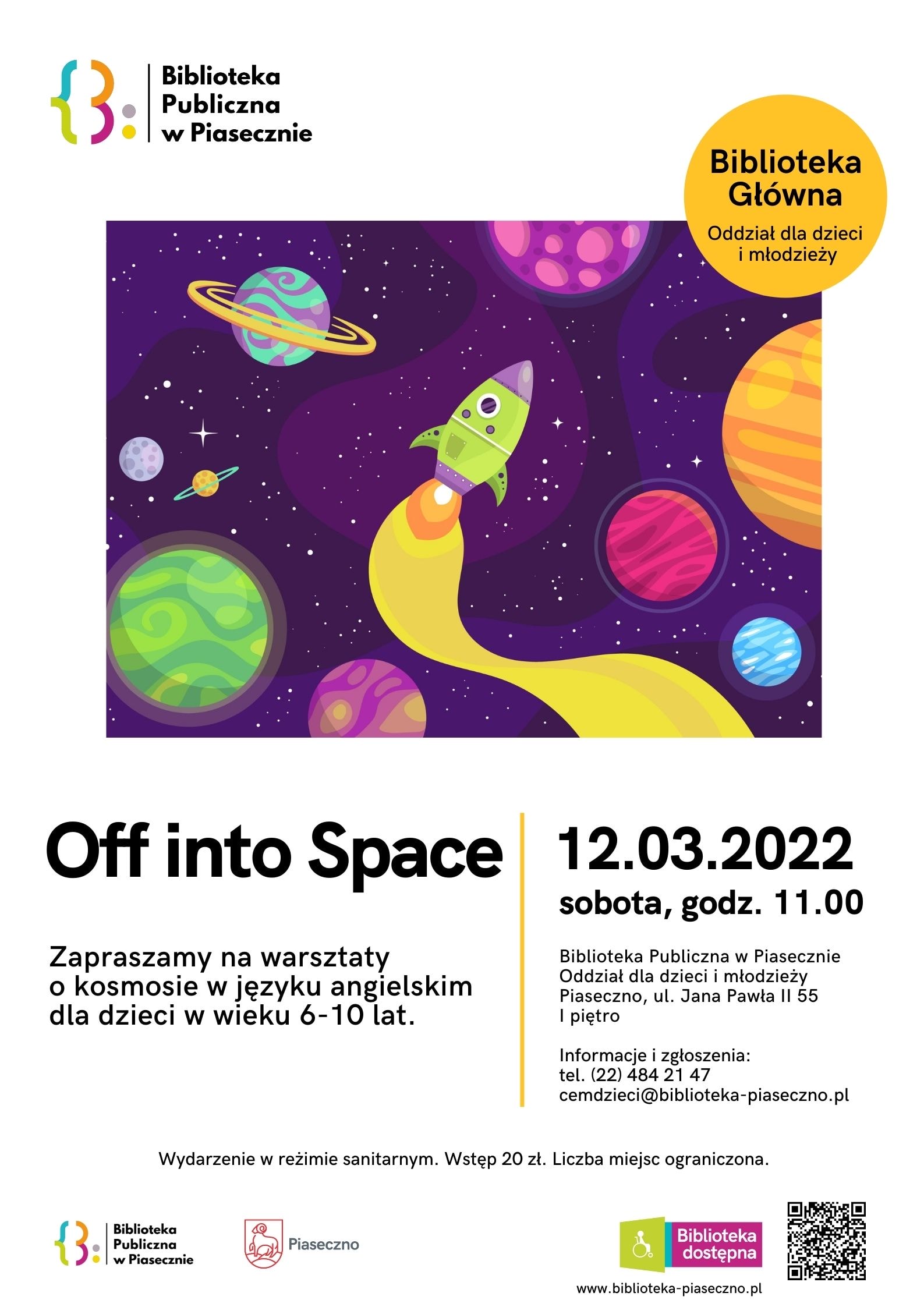 Off Into Space - warsztaty w języku angielskim