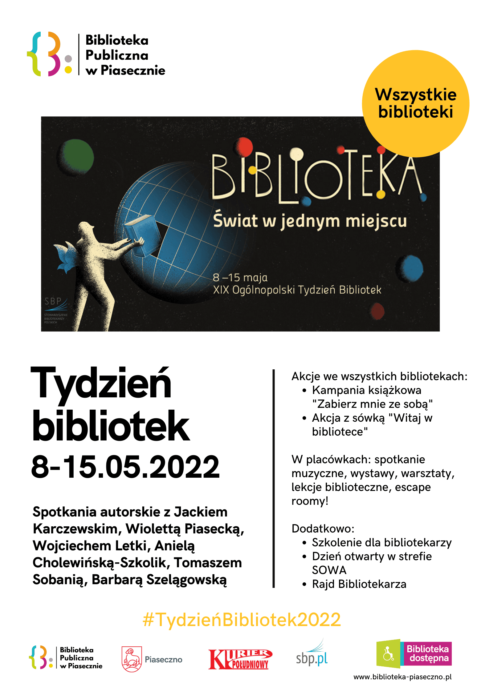 Tydzień Bibliotek 2022r