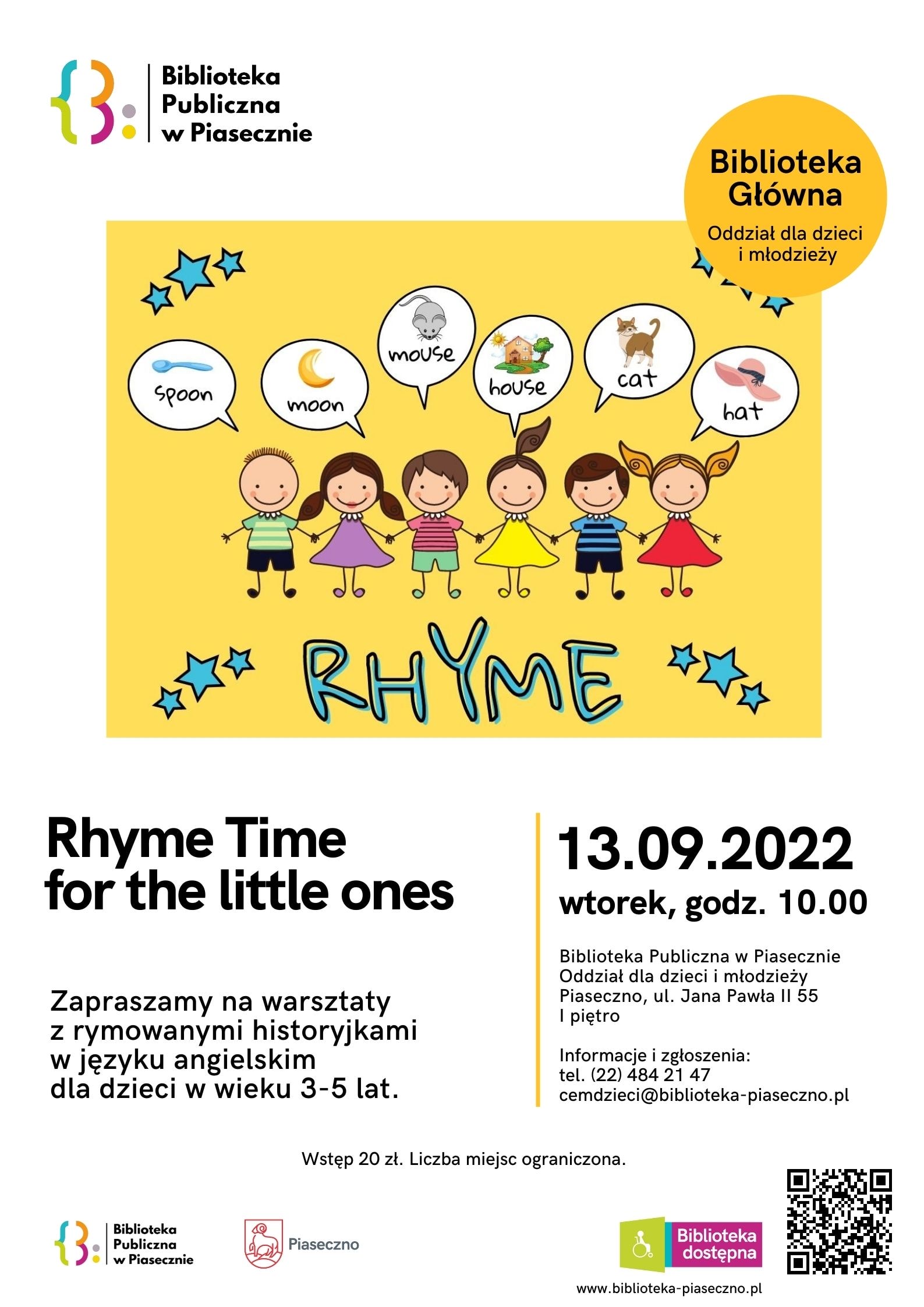 Rhyme Time for the little ones - plakat