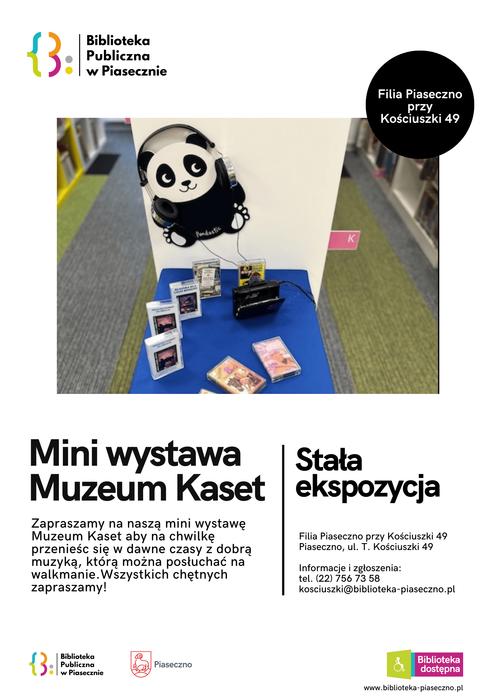 Mini wystawa Muzeum Kaset