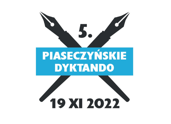 5. Piaseczyńskie Dyktando - logo wydarzenia