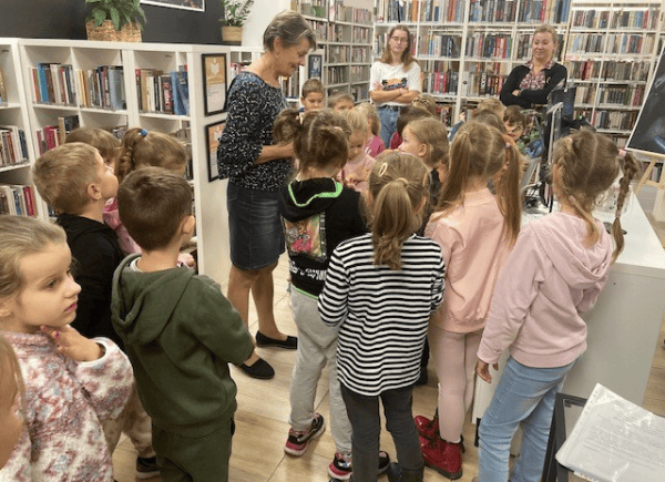 ABC biblioteki- rozmowa z dziećmi, ajk zostać czytelnikiem