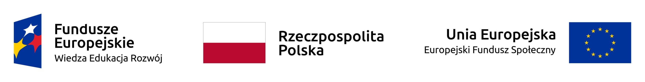 Logotyp Funduszy Europejskich, Rzeczpospolitej Polskiej oraz Unii Europejskiej
