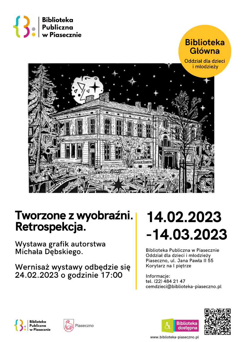 Wystawa grafik Michał Dębski - plakat