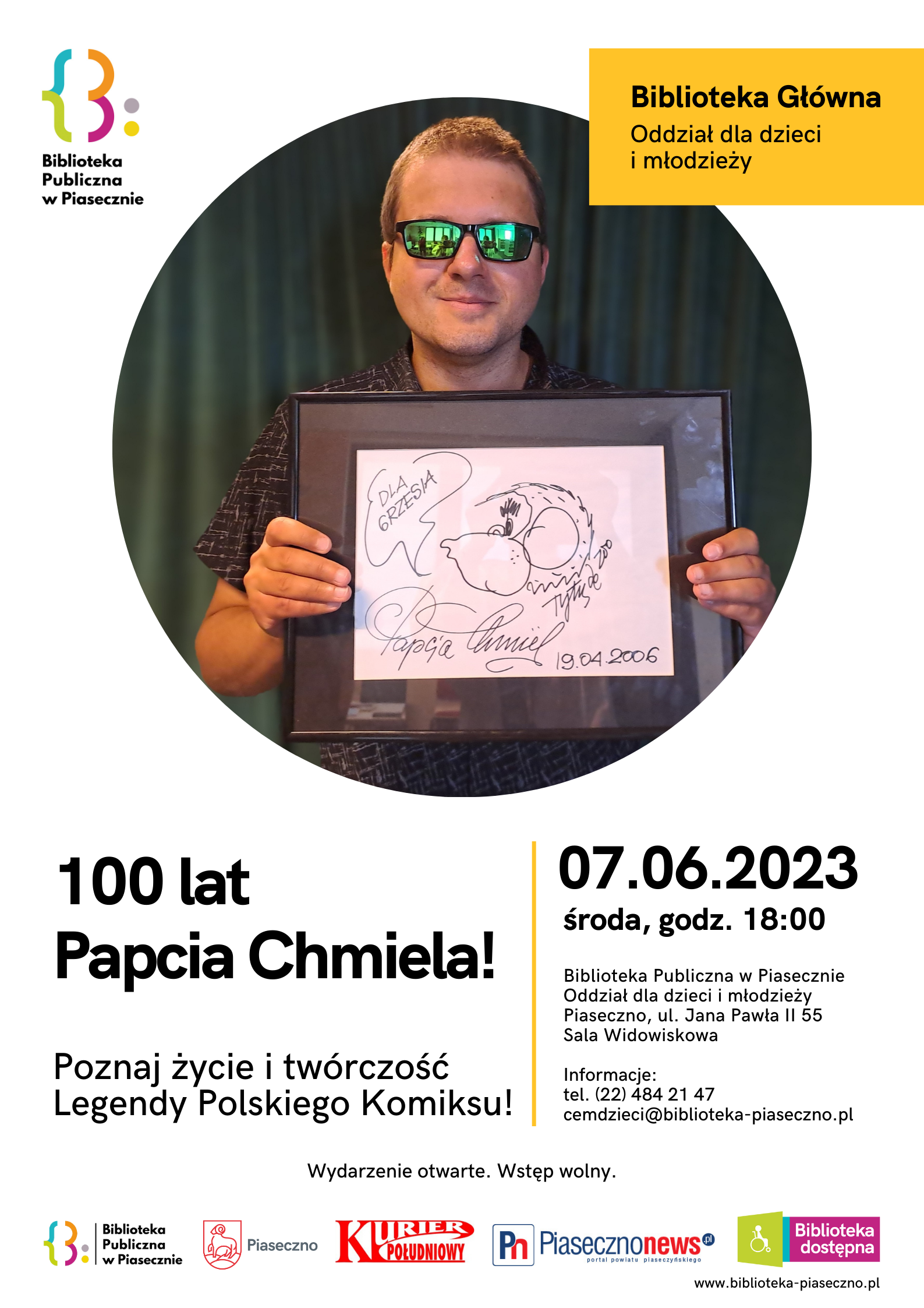 100 lat Papcia Chmiela! - plakat