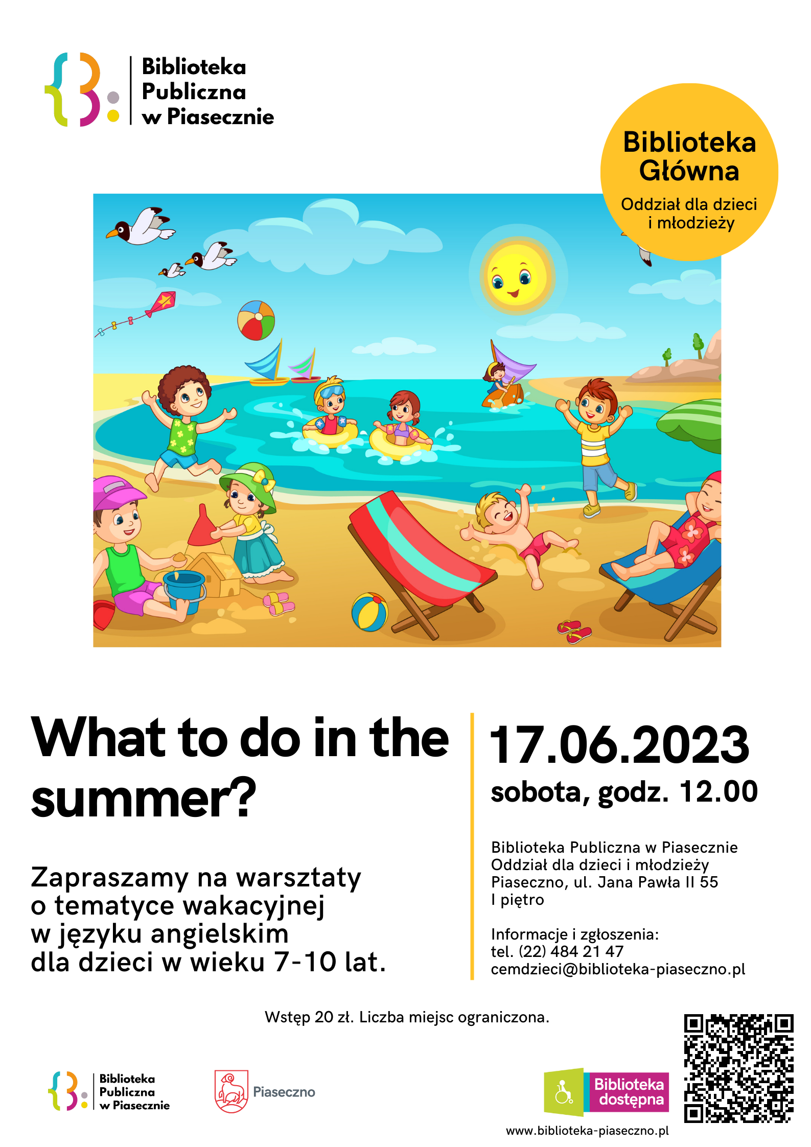 What To Do In The Summer? - plakat
