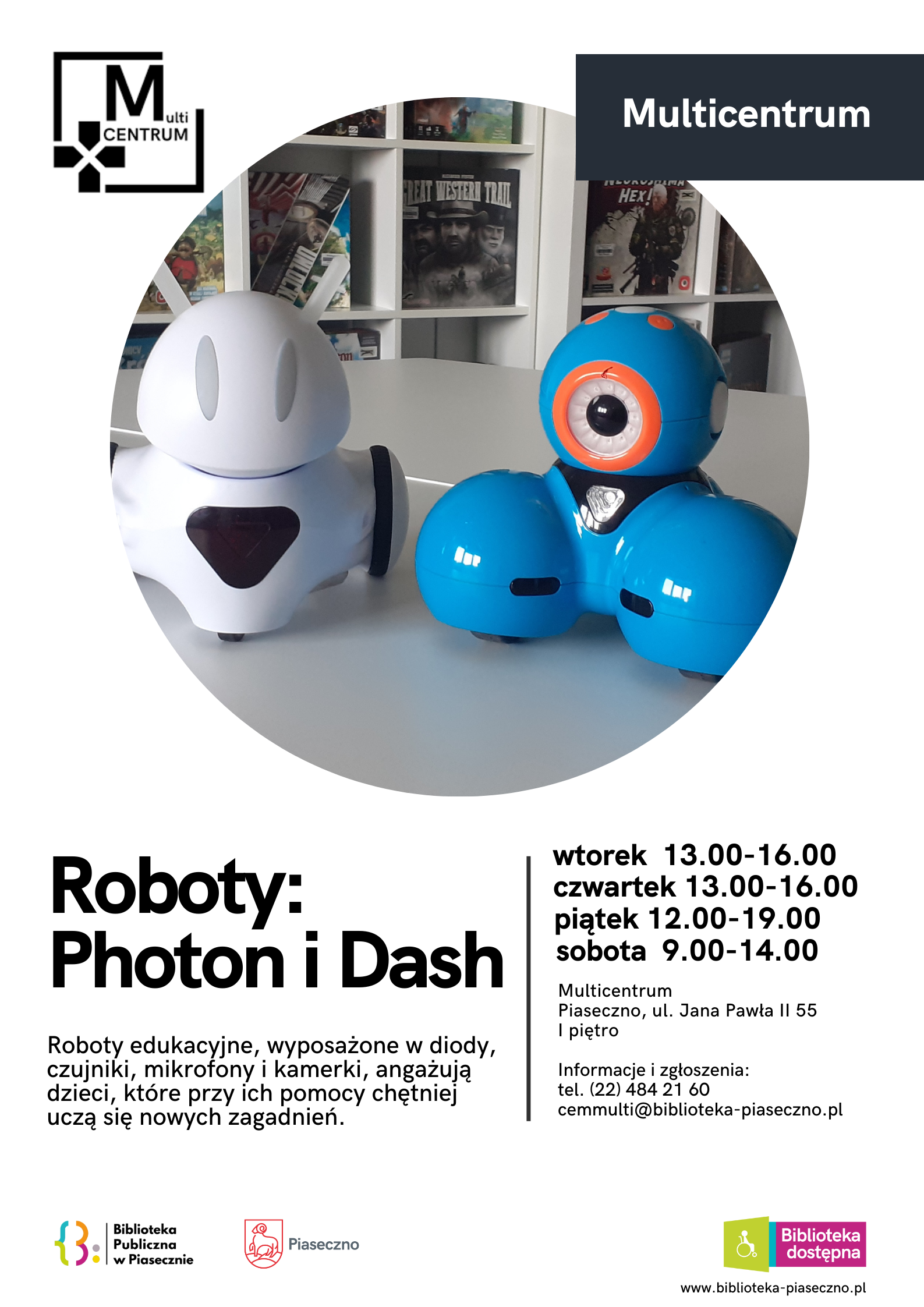 Roboty Photon i Dash